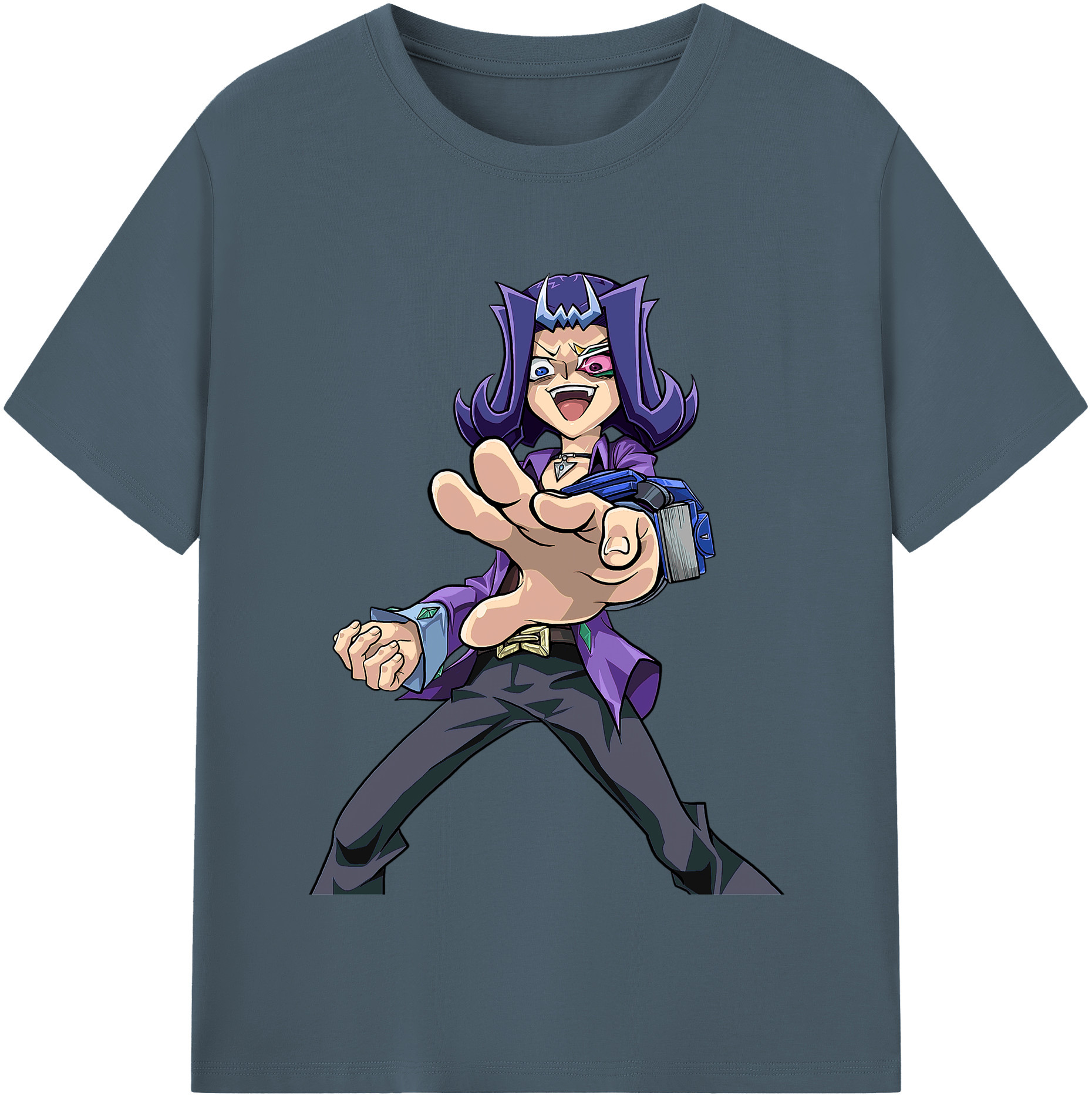 （画像用） 遊☆戯☆王 Yu-Gi-Oh! 綿100％半袖Tシャツ（フロントプリント）